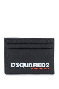 Dsquared2 logo bob cardholder CCM0015 25103888 NERO