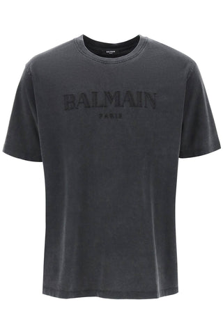 Balmain vintage balmain t-shirt CH0EG010BC72 GRIS GRIS