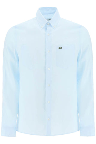 Lacoste light linen shirt CH5692 LQ AZZURRO CHIARO