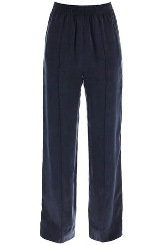 See by chloe piped satin pants CHS23SPA01001 INK NAVY