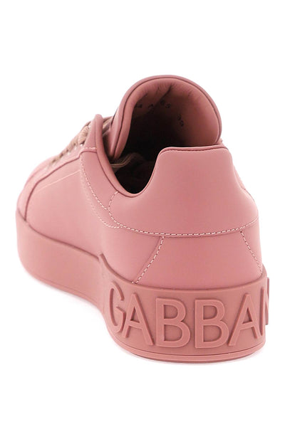 Dolce &amp; Gabbana 波托菲諾運動鞋 CK1544 A1065 ROSA ANTICO