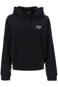 A.p.c. 'serena' hoodie with logo embroidery COGVG F27823 NOIR