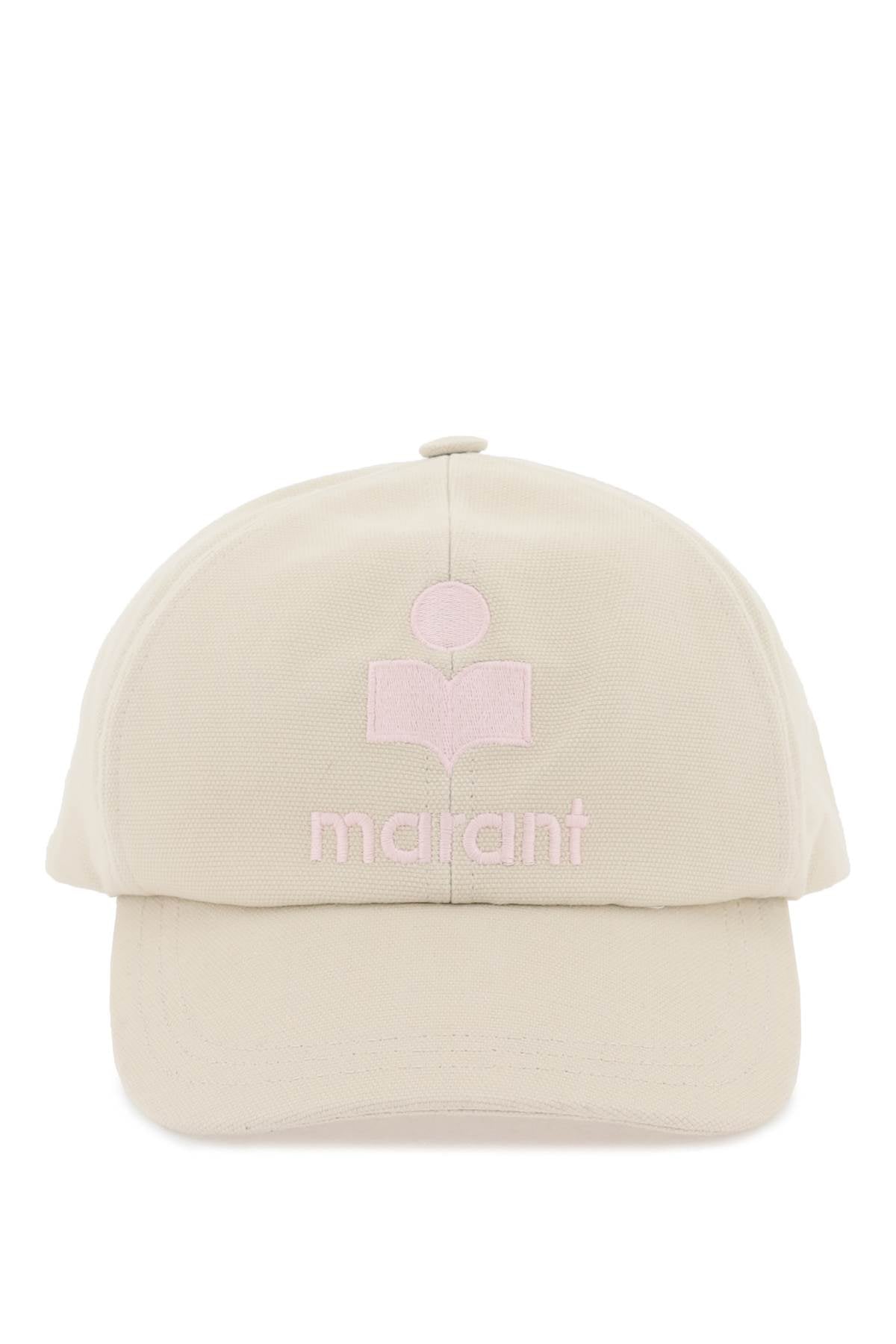 Isabel marant tyron baseball cap CQ001XFB A3C05A ECRU LIGHT PINK