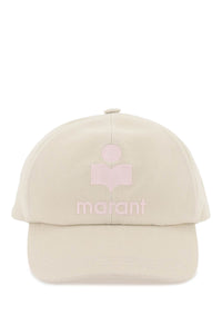 Isabel marant tyron baseball cap CQ001XFB A3C05A ECRU LIGHT PINK