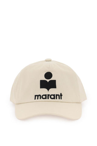 Isabel Marant 泰倫棒球帽 CQ001XFB A3C05A ECRU 黑色