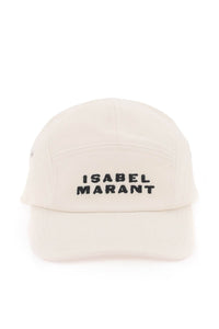 Isabel Marant tedji 棒球帽 CQ008XFA A2C08A ECRU 黑色