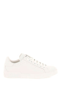 Dolce &amp; Gabbana 波托菲諾運動鞋 CS1772 A1065 BIANCO