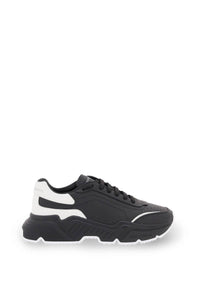 Dolce & gabbana leather daymaster sneakers CS1791 AX589 NERO BIANCO