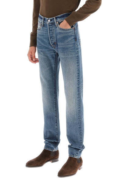 Tom Ford 常規版型牛仔褲 DPR001 DMC025F23 新款強高低