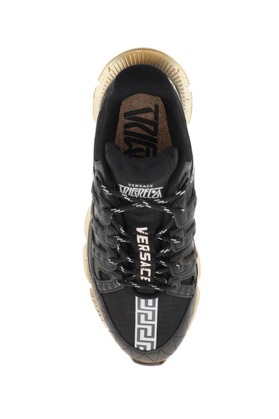 Versace 'trigreca' sneakers DSU8094 1A07042 BLACK GOLD