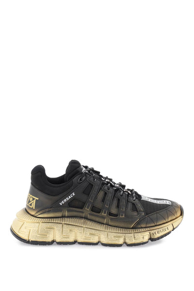 Versace 'trigreca' sneakers DSU8094 1A07042 BLACK GOLD