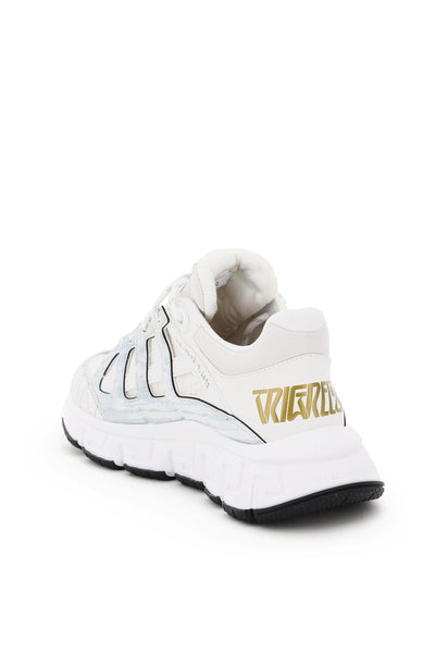 Versace trigreca sneakers DSU8094 D18TCG WHITE GOLD