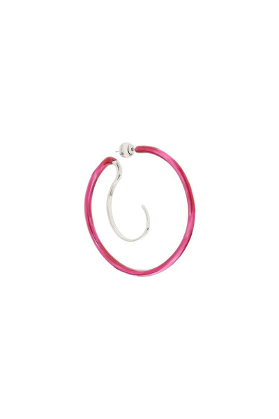 Panconesi“倒置”耳環EA023 P櫻桃粉紅色