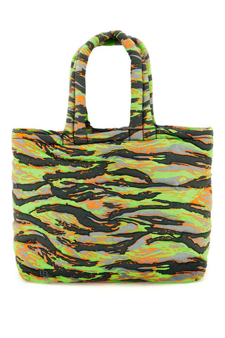 Erl camouflage puffer bag ERL06K021 ERL GREEN RAVE CAMO 1