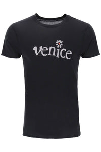 Erl venice print t-shirt ERL06T012 BLACK 1