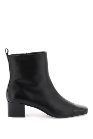 Carel leather ankle boots ESTIME BIS BLACK