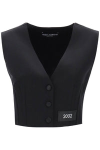 Dolce & gabbana re-edition tailoring waistcoat F790BT FU21E NERO