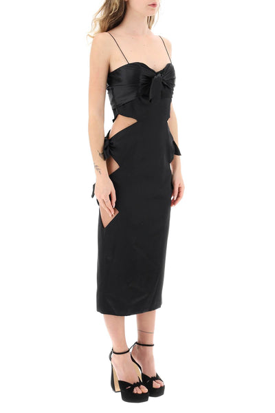 Alessandra rich cut-out dress FAB3316 F3912 BLACK