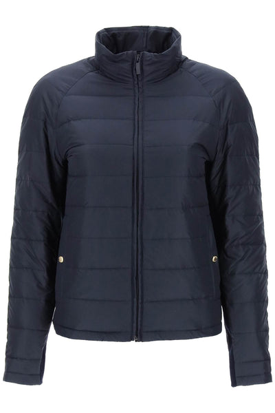 Thom browne quilted puffer jacket with 4-bar insert FBD051XF0241 NAVY
