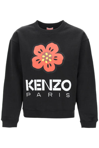 Kenzo bokè flower crew-neck sweatshirt FD52SW0364ME BLACK