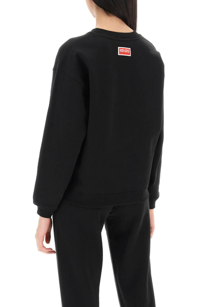 Kenzo bok√® flower crew-neck sweatshirt FD52SW0364ME BLACK