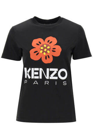 Kenzo boke flower printed t-shirt FD52TS0394SO BLACK