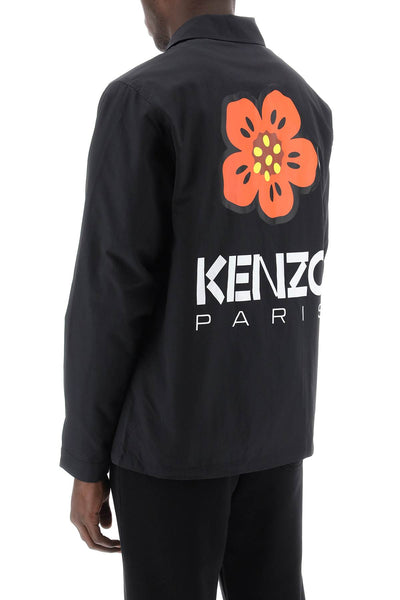 Kenzo bok√® flower coach jacket FD55BL0619NT BLACK
