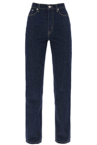 Kenzo asagao regular fit jeans FD62DP2106B1 RINSE BLUE DENIM