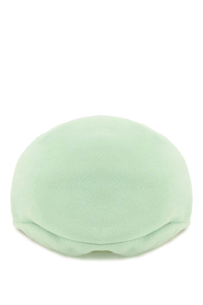 COMME DES GARCONS襯衫羊毛扁平帽FJ K601 W22淺綠色