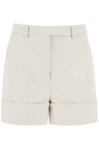 Thom browne shorts in cotton gabardine FTC436UF0175 NATURAL WHITE