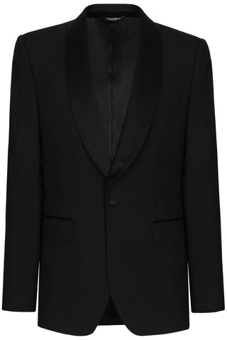 Dolce & gabbana 'sicilia' tuxedo jacket G2RS1T FUBF2 NERO