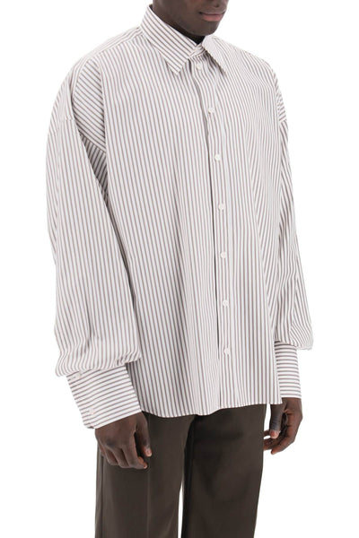 Dolce & gabbana "oversized striped poplin shirt G5LU6T FR5ZP RIGATO