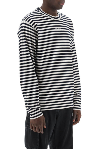 Dolce & gabbana "long-sleeved striped t G8RK8T G7K3P VARIANTE ABBINATA