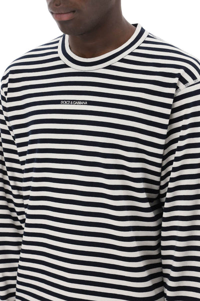 Dolce & gabbana "long-sleeved striped t G8RK8T G7K3P VARIANTE ABBINATA