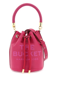 Marc jacobs the leather bucket bag H652L01PF22 LIPSTICK PINK