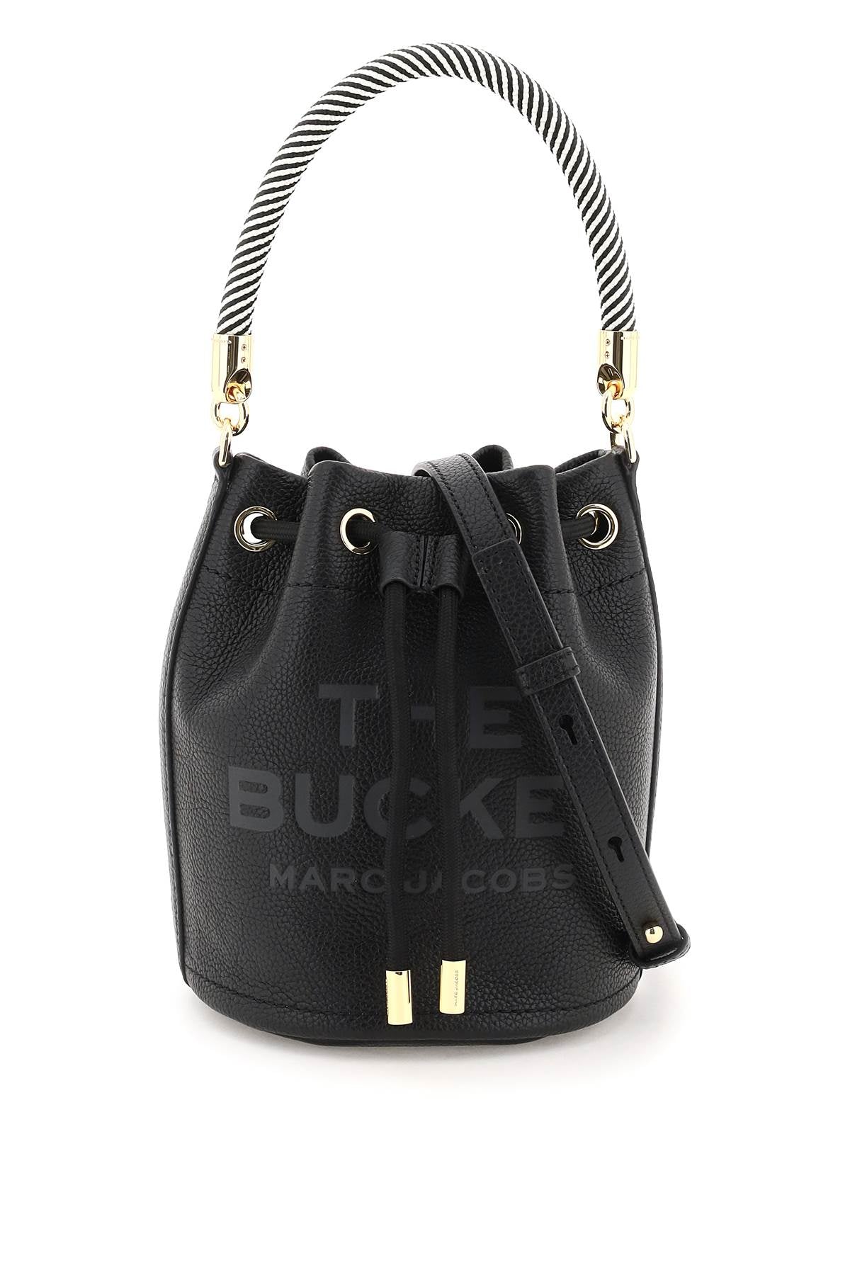 Marc Jacobs 皮革水桶包 H652L01PF22 黑色