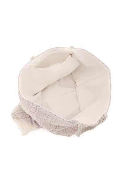 Agnona cotton tote bag HB0501 H2066 MALVA
