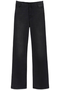 Haikure 'korea' loose flared jeans HEW03312DF109 DARK BLACK