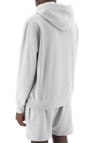 Autry hoodie with maxi logo print HOPM508M MELANGE