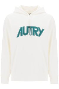 Autry hoodie with maxi logo print HOPM508W WHITE