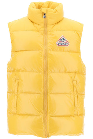 Pyrenex 'john 2' padded vest HUU015 YOLK