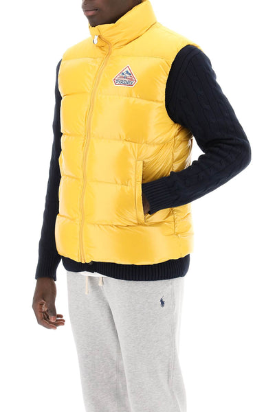 Pyrenex 'john 2' padded vest HUU015 YOLK