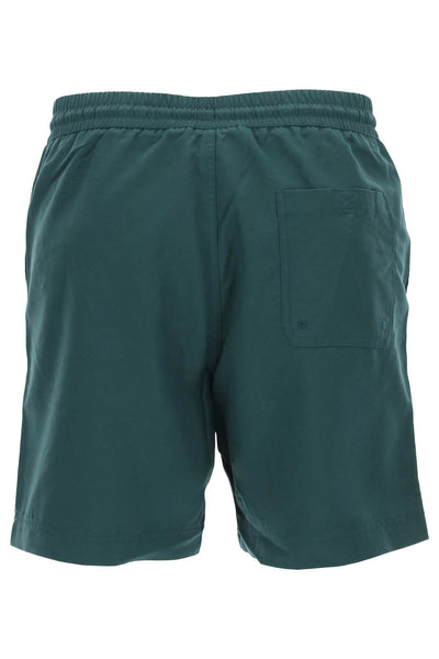 Carhartt wip chase swim trunks I026235 DISCOVERY GREEN GOLD