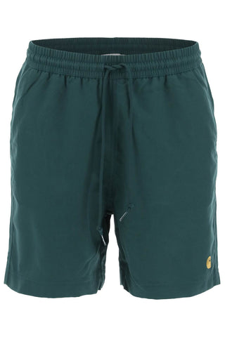 Carhartt wip chase swim trunks I026235 DISCOVERY GREEN GOLD