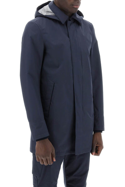 Herno laminar laminar carcoat in gore-tex 2l IM00064UL 11124 BLU