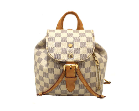 Louis Vuitton Damier Azur Canvas Sperone BB Backpack