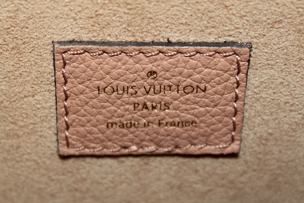 Authentic Louis Vuitton Rose des Sables Pink Grained Calf Leather