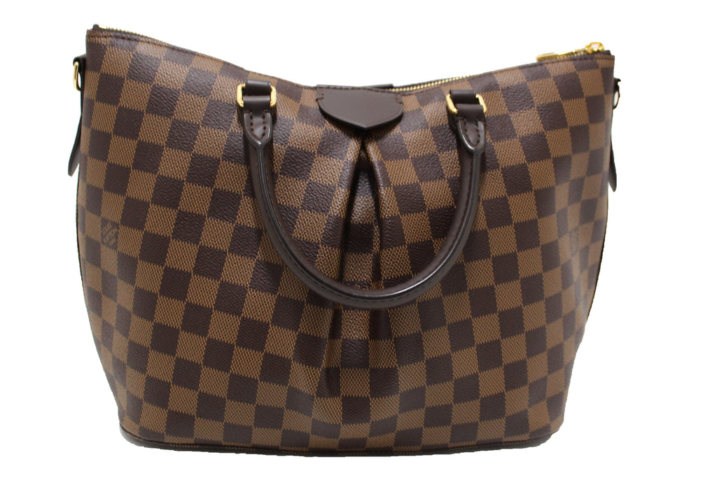 Louis Vuitton Shoulder Bag Siena MM Damier Ebene Canvas Shoulder