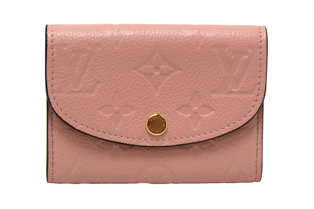 Louis Vuitton Pink Monogram Empreinte Leather Rosalie Coin Purse – Italy  Station