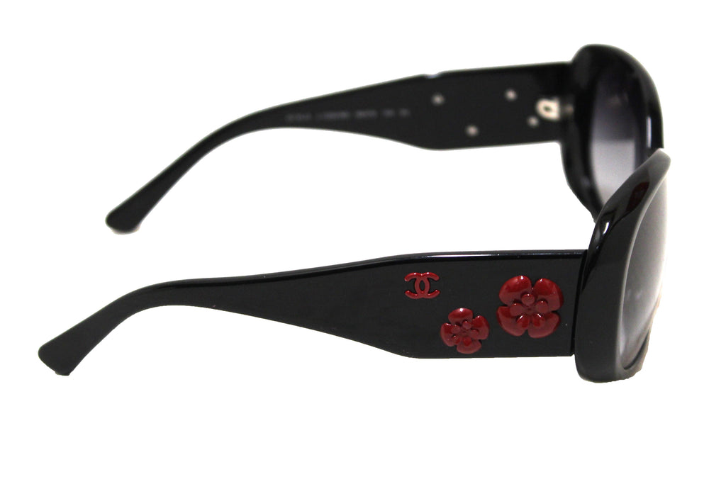 Authentic Chanel Sunglasses 5203A Black CC w/Hard Case – Relics to  Rhinestones